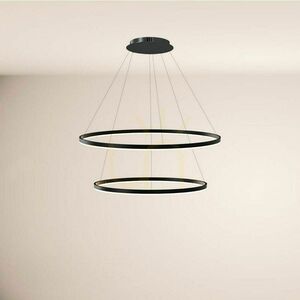 Függőlámpa s.luce Ring LED gyűrűs fekete 2 lámpás, dimmelhető 9 Függőlámpa s.luce Ring LED gyűrűs fekete 2 lámpás, dimmelhető small 9
