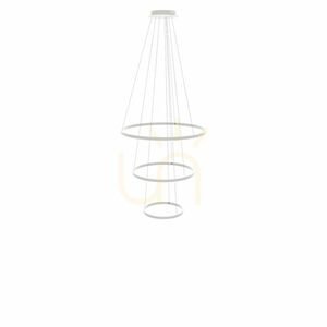 Csillár s.luce Ring LED 3 lámpás függőlámpa fehér, állítható magasságú 12 Csillár s.luce Ring LED 3 lámpás függőlámpa fehér, állítható magasságú small 12