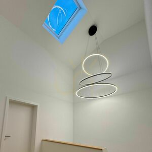 LED gyűrűs függőlámpa s.luce Ring 3 lámpás, fehér, dimmelhető, 150 cm 5 LED gyűrűs függőlámpa s.luce Ring 3 lámpás, fehér, dimmelhető, 150 cm small 5
