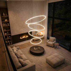Csillár s.luce Ring LED gyűrűs 5 lámpás aranysárga modern fényfüggeszték 8 Csillár s.luce Ring LED gyűrűs 5 lámpás aranysárga modern fényfüggeszték small 8