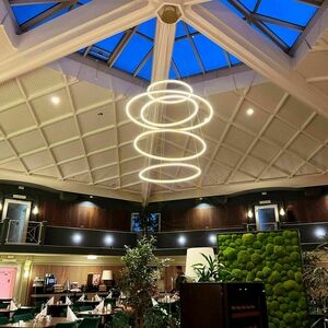 Csillár s.luce Ring LED gyűrűs függesztett lámpa, fekete, 5 lámpás 5 Csillár s.luce Ring LED gyűrűs függesztett lámpa, fekete, 5 lámpás small 5