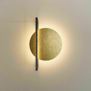 Plafon lámpa s.luce Artus LED aranysárga 50 cm fém kerek dimmelhető 3000K 36W small 11