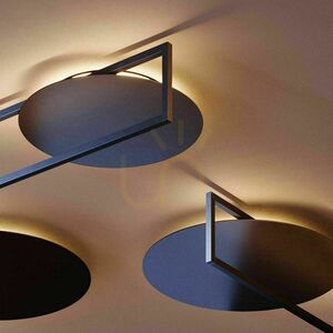 Plafonlámpa s.luce Artus LED kerek aranysárga 30 cm 36W dimmelhető 3 Plafonlámpa s.luce Artus LED kerek aranysárga 30 cm 36W dimmelhető small 3