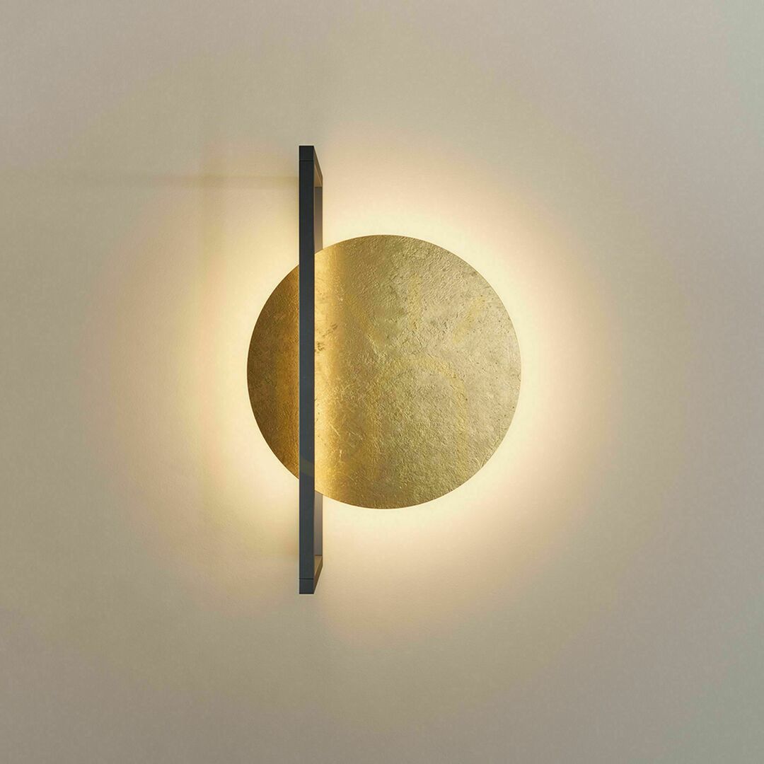 Kilátás s.luce Artus LED mennyezeti lámpa fekete 40 cm kerek fém meleg fehér dimmelhető s.luce Artus LED mennyezeti lámpa fekete 40 cm kerek fém meleg fehér dimmelhető