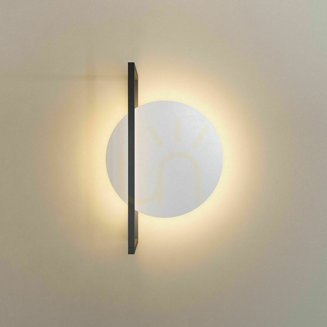 Előnézet s.luce Artus LED mennyezeti lámpa fekete 40 cm kerek fém meleg fehér dimmelhető s.luce Artus LED mennyezeti lámpa fekete 40 cm kerek fém meleg fehér dimmelhető