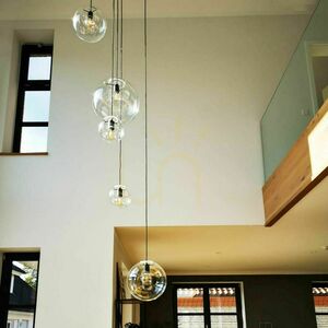 s.luce Orb 5 karos moduláris csillár fehér üveg 3 s.luce Orb 5 karos moduláris csillár fehér üveg small 3