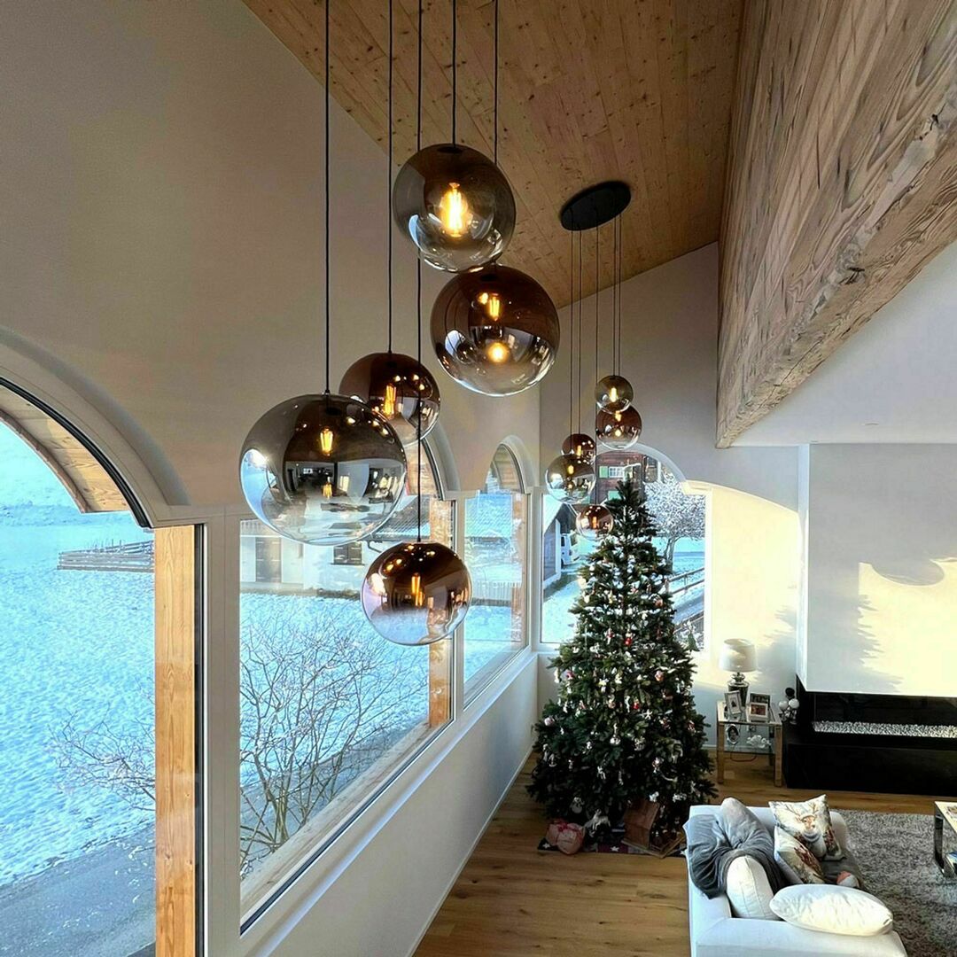 Jelölje be Csillár s.luce Orb 5 karos fekete üveg-fém, moduláris galériavilágító Csillár s.luce Orb 5 karos fekete üveg-fém, moduláris galériavilágító