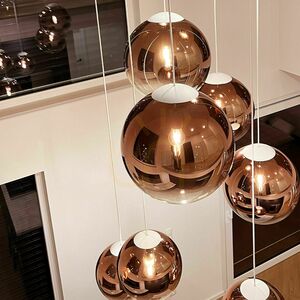 Csillár s.luce Orb 12-ágú fehér üveg-fém modern galériavilágítás small 10