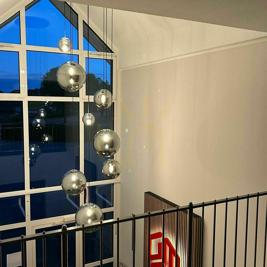 Előadás Csillár s.luce Orb 12-fényes moduláris galéria csillár fekete üveg, modern Csillár s.luce Orb 12-fényes moduláris galéria csillár fekete üveg, modern