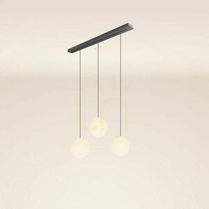 Csillár s.luce Orb 3 lámpás füstös üveg Ø30 cm oblugított️ 6 Csillár s.luce Orb 3 lámpás füstös üveg Ø30 cm oblugított️ small 6