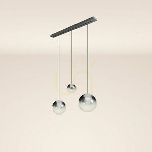 Csillár s.luce Orb 3-lámpás füstös üveg függőlámpa Ø 20/30/40 cm 8 Csillár s.luce Orb 3-lámpás füstös üveg függőlámpa Ø 20/30/40 cm small 8