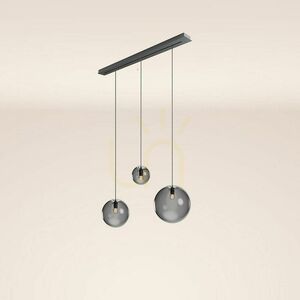 Csillár s.luce Orb 3-lámpás függőlámpa, üveg-fém, Ø 20/30/40 cm 6 Csillár s.luce Orb 3-lámpás függőlámpa, üveg-fém, Ø 20/30/40 cm small 6