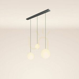 s.luce Orb 3-lámpás függőlámpa füstös üveg étkezőhöz Ø20/30/40 cm small 5