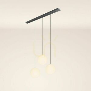 Csillár s.luce Orb 3 karú aranysárga üveg fém E27 40 cm small 6