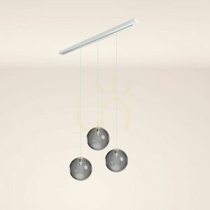 Csillár s.luce Orb 3 karos réz üveg E27 Ø40 cm small 13