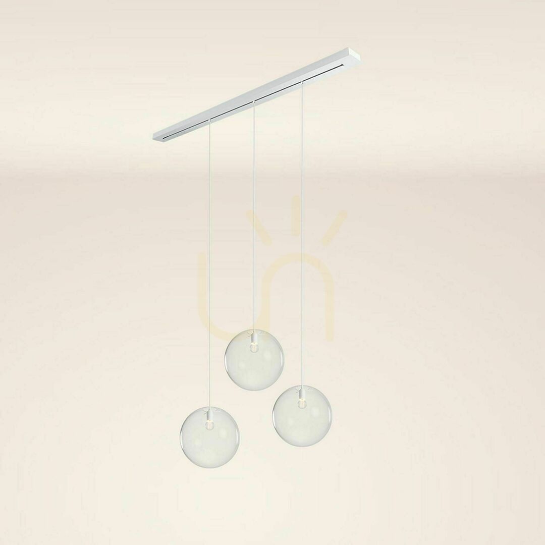 Kilátás Csillár s.luce Orb 3 karú arany üveg fém 40 cm E27 dimmelhető Csillár s.luce Orb 3 karú arany üveg fém 40 cm E27 dimmelhető
