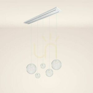 s.luce Orb 5-ös függőlámpa réz üveg modern 160 cm 13 s.luce Orb 5-ös függőlámpa réz üveg modern 160 cm small 13