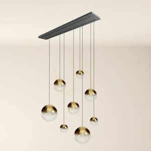 s.luce Orb 8 karos réz üveg csillár, 160 cm, 2 soros 12 s.luce Orb 8 karos réz üveg csillár, 160 cm, 2 soros small 12
