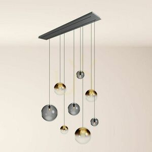 s.luce Orb 8 karos réz üveg csillár, 160 cm, 2 soros 14 s.luce Orb 8 karos réz üveg csillár, 160 cm, 2 soros small 14