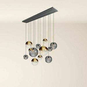 Csillár s.luce Orb 12 izzós füstös üveg fém E27 étkezői lámpa 12 Csillár s.luce Orb 12 izzós füstös üveg fém E27 étkezői lámpa small 12