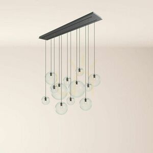 Csillár s.luce Orb 12 izzós füstös üveg étkezői lámpa 2 sor small 3