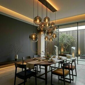 Csillár s.luce Orb 12 izzós füstös üveg modern étkezői lámpa 160 cm 1 Csillár s.luce Orb 12 izzós füstös üveg modern étkezői lámpa 160 cm small 1