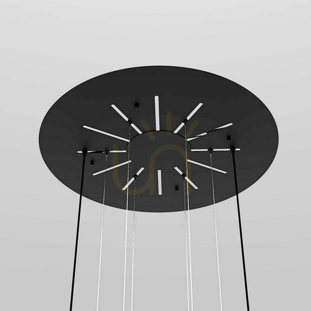 Kilátás Függőlámpa s.luce Modular fehér fém 16 lámpás kerek 60 cm Függőlámpa s.luce Modular fehér fém 16 lámpás kerek 60 cm