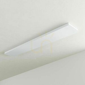s.luce Modular téglalap mennyezeti gerenda fehér fém 120 cm furatok nélkül small 2