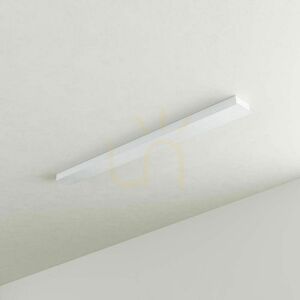 s.luce Modular téglalap mennyezeti gerenda fehér fém 120 cm furatok nélkül small 3