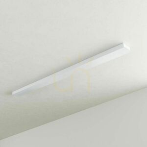 s.luce Modular téglalap mennyezeti gerenda fehér fém 120 cm furatok nélkül small 5