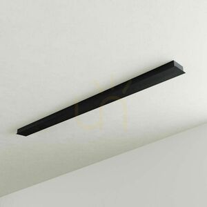 Mennyezeti gerenda s.luce Modular téglalap alakú fehér fém 160 cm ohne furatok small 4