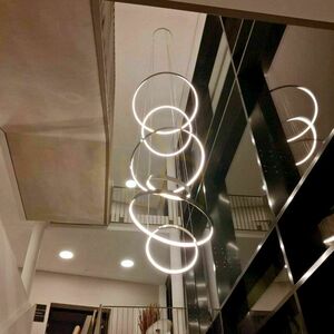 s.luce Ring LED csillár fekete, 100 cm, dimmelhető, állítható magasságú 14 s.luce Ring LED csillár fekete, 100 cm, dimmelhető, állítható magasságú small 14