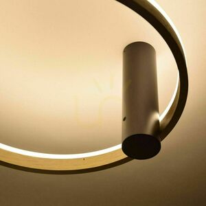Mennyezeti lámpa s.luce Ring Air LED fekete 60 cm dimmelhető small 5