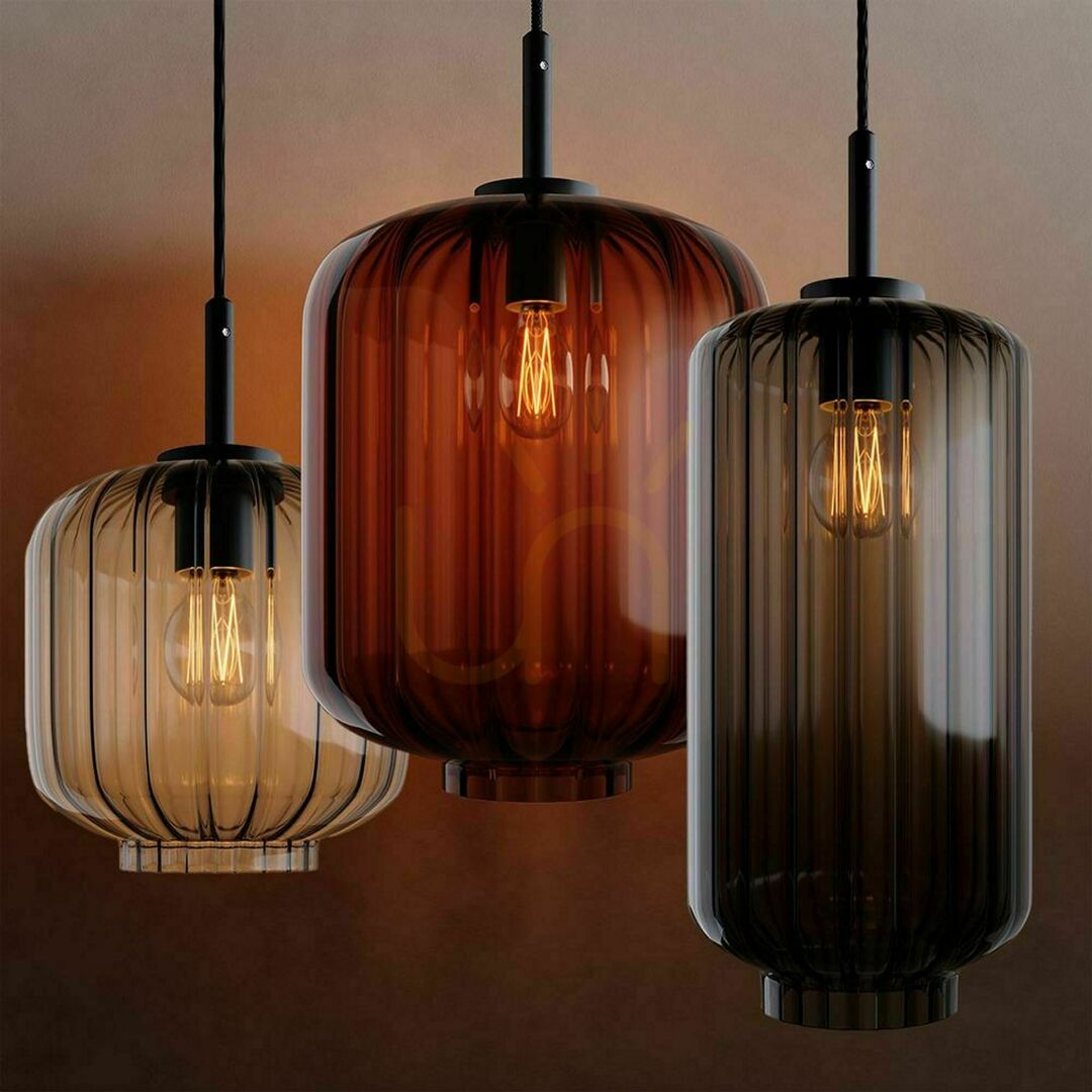 Kijelző Függőlámpa s.luce Velo üveg átlátszó 18 cm E27 modern Függőlámpa s.luce Velo üveg átlátszó 18 cm E27 modern