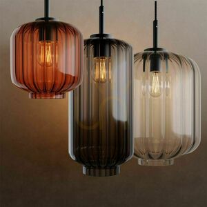 Függőlámpa s.luce Velo üveg átlátszó 18 cm E27 modern 5 Függőlámpa s.luce Velo üveg átlátszó 18 cm E27 modern small 5