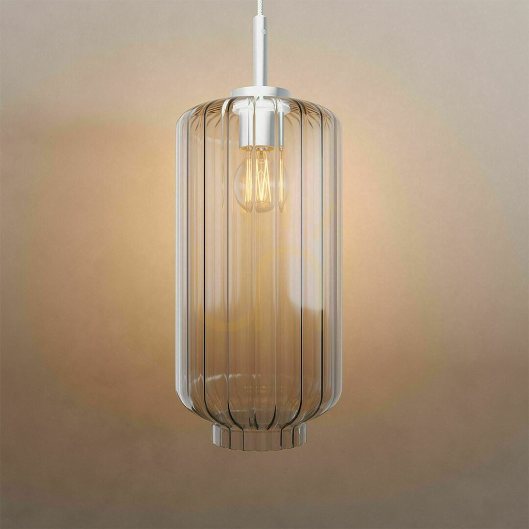 Kijelző Függőlámpa s.luce Velo üveg átlátszó 18 cm E27 modern Függőlámpa s.luce Velo üveg átlátszó 18 cm E27 modern
