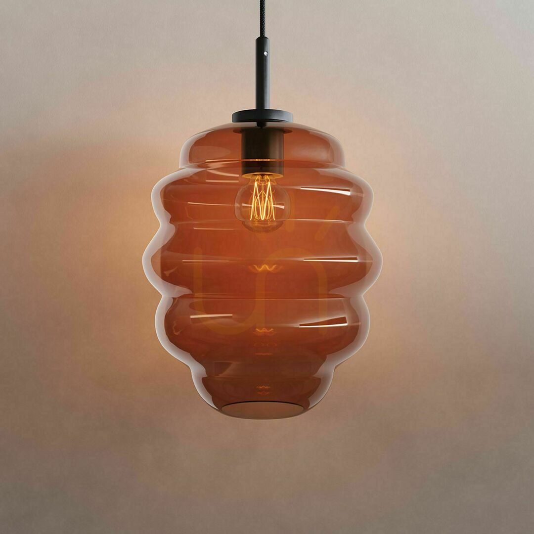 Kilátás Csillár s.luce Echos füstös üveg-fém E27 25 cm LED kompatibilis, állítható, modern Csillár s.luce Echos füstös üveg-fém E27 25 cm LED kompatibilis, állítható, modern