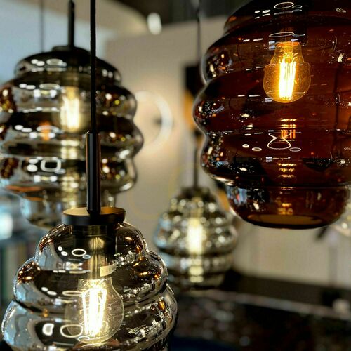 Jelölje be Csillár s.luce Echos üvegfüggeszték átlátszó 25 cm E27