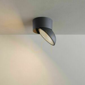 Kültéri mennyezeti lámpa s.luce Santa Out LED fekete IP65 Ø13 cm 12 Kültéri mennyezeti lámpa s.luce Santa Out LED fekete IP65 Ø13 cm small 12