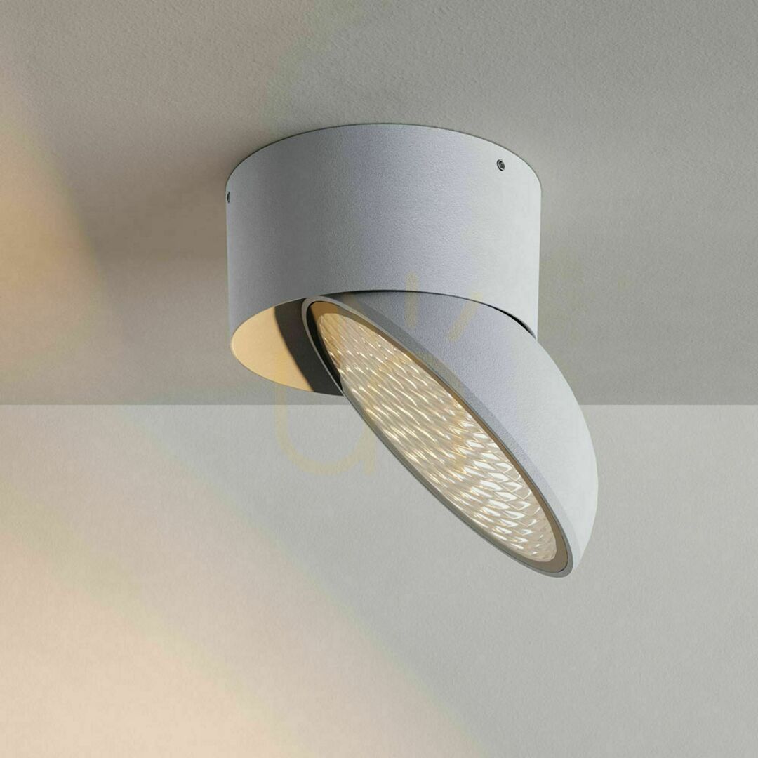Jelölje be Kültéri mennyezeti lámpa s.luce Santa Out LED fekete IP65 Ø13 cm Kültéri mennyezeti lámpa s.luce Santa Out LED fekete IP65 Ø13 cm