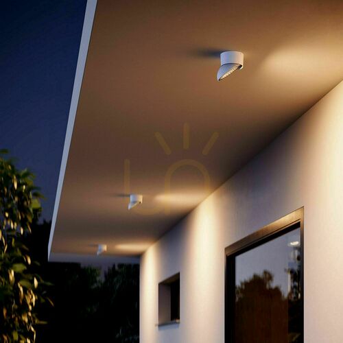 Jelölje be Kültéri mennyezeti lámpa s.luce Santa Out LED IP65 antracit 13 cm blanc?