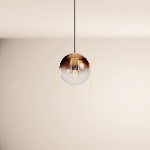 Jelölje be Csillár s.luce Orb üveggömb réz 20 cm E27 dimmelhető moderne