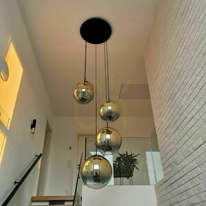 Csillár s.luce Orb üveggömb réz 20 cm E27 dimmelhető moderne small 8