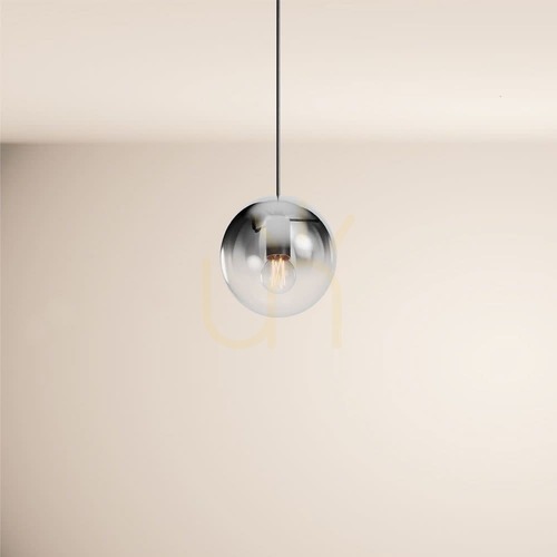 Jelölje be Csillár s.luce Orb füstös üveggömb 20 cm E27 500 cm függesztett lámpa