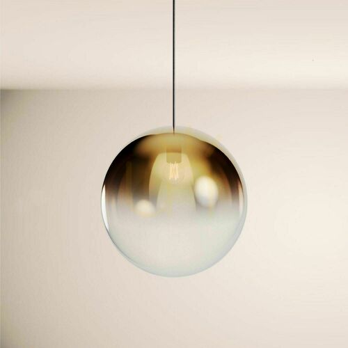 Jelölje be Függőlámpa s.luce Orb üveggömb barna 50 cm E27 dimmelhető