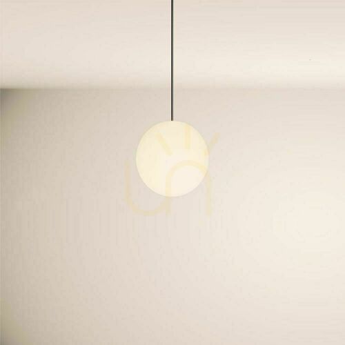 Jelölje be Függőlámpa s.luce Orb üveggömb fehér E27 20 cm modern