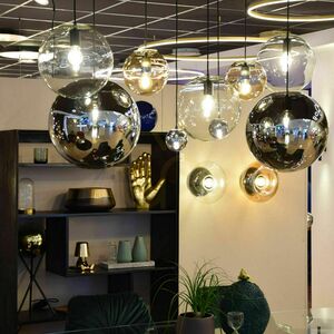 Függőlámpa s.luce Orb üveggömb barna, 30 cm, E27, dimmelhető 7 Függőlámpa s.luce Orb üveggömb barna, 30 cm, E27, dimmelhető small 7
