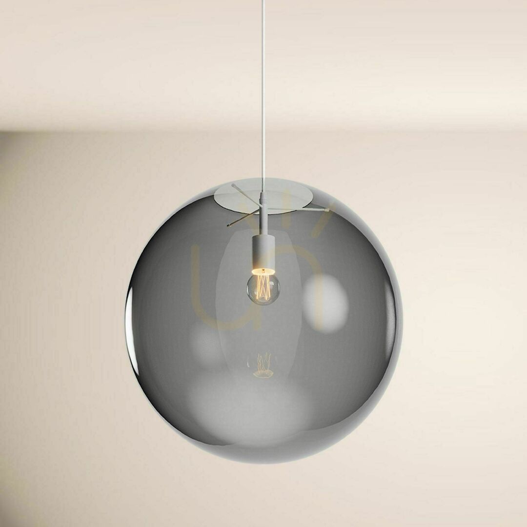 Előadás Csillár s.luce Orb üveggömb fehér 50 cm E27 LED kompatibilis Csillár s.luce Orb üveggömb fehér 50 cm E27 LED kompatibilis