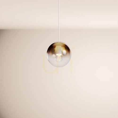 Jelölje be Csillár s.luce Orb üveg aranysárga 20 cm E27 dimmelhető