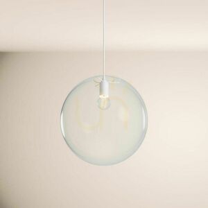 Függőlámpa s.luce Orb üveggömb réz E27 30 cm modern 150 cm small 0